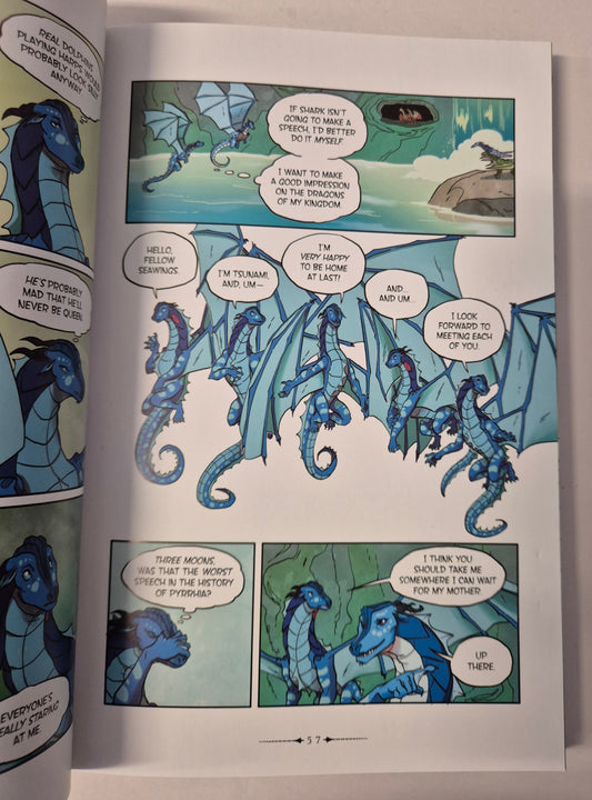 The Lost Heir (Wings of Fire The Graphic Novel #2) by Tui T. Sutherland