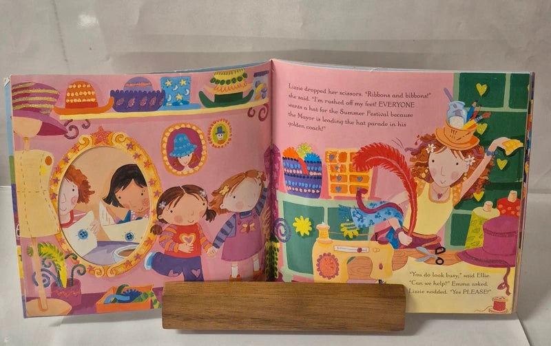 Lizzie Ribbon's Hat Shop by Vivian French