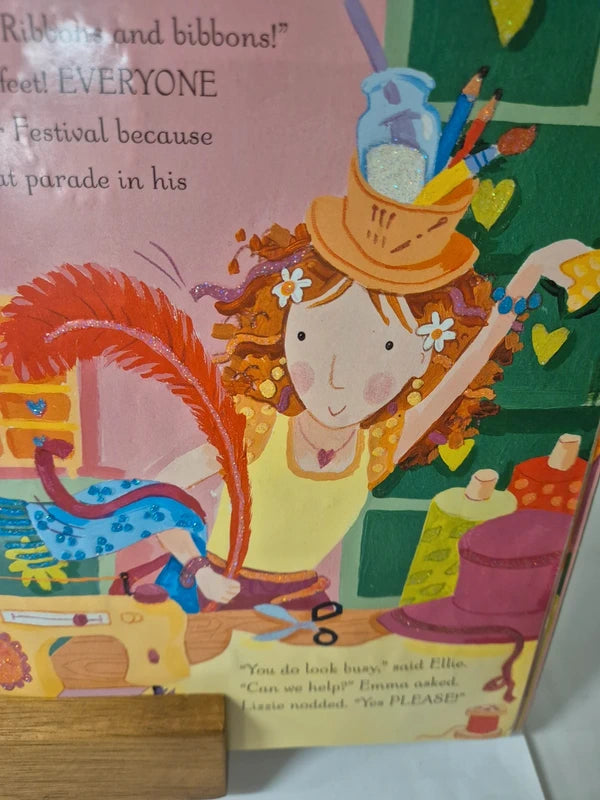 Lizzie Ribbon's Hat Shop by Vivian French