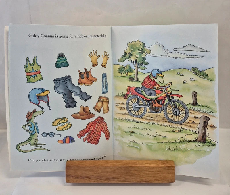 Farm Safety with Giddy Goanna by Pamela Brown