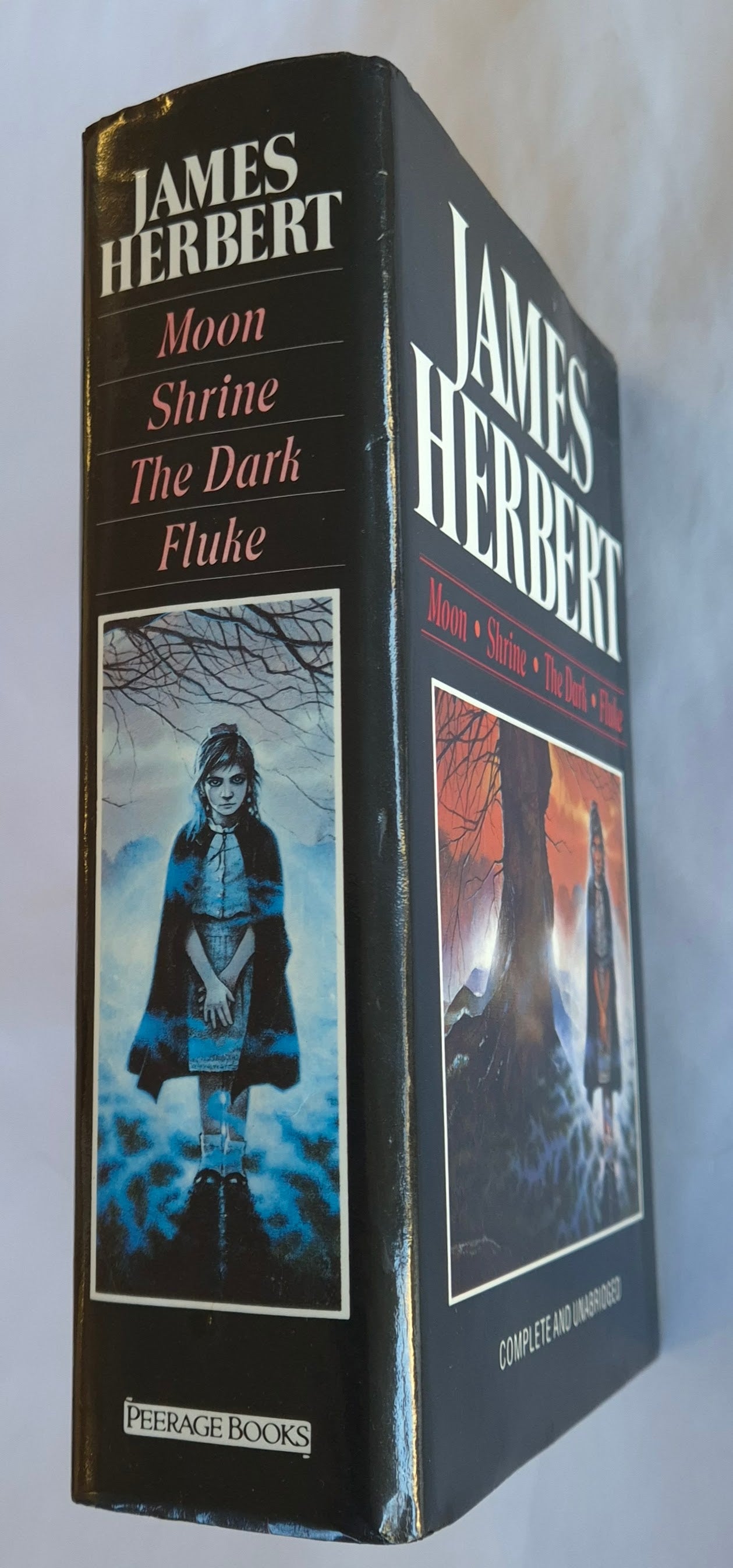 Moon + Shrine + The Dark + Fluke by James Herbert