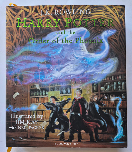 Harry Potter and the Order of the Phoenix (Harry Potter #5) by J. K. Rowling - Illustrated Edition