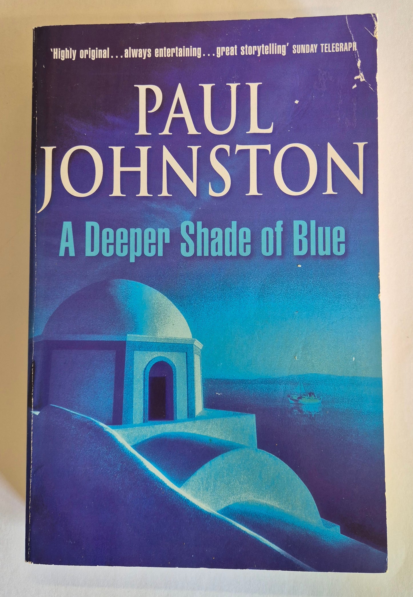 A Deeper Shade of Blue (Alex Mavros #1) by Paul Johnston