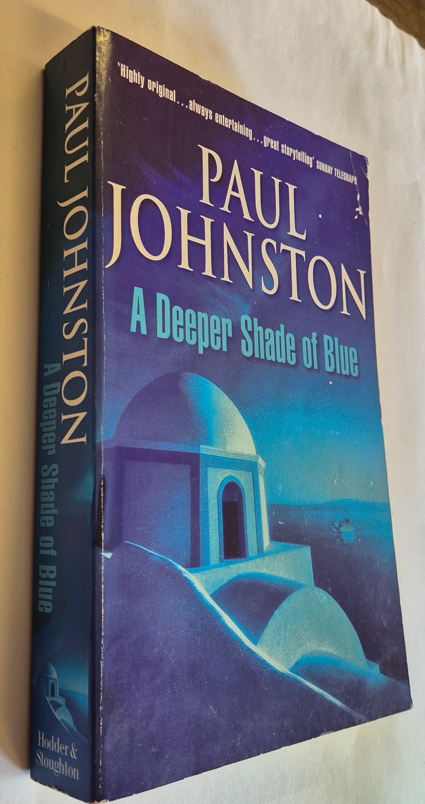 A Deeper Shade of Blue (Alex Mavros #1) by Paul Johnston