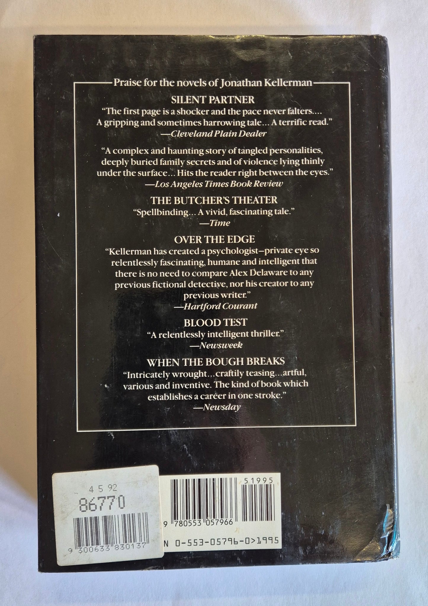 Time Bomb (Alex Delaware #5) by Jonathan Kellerman