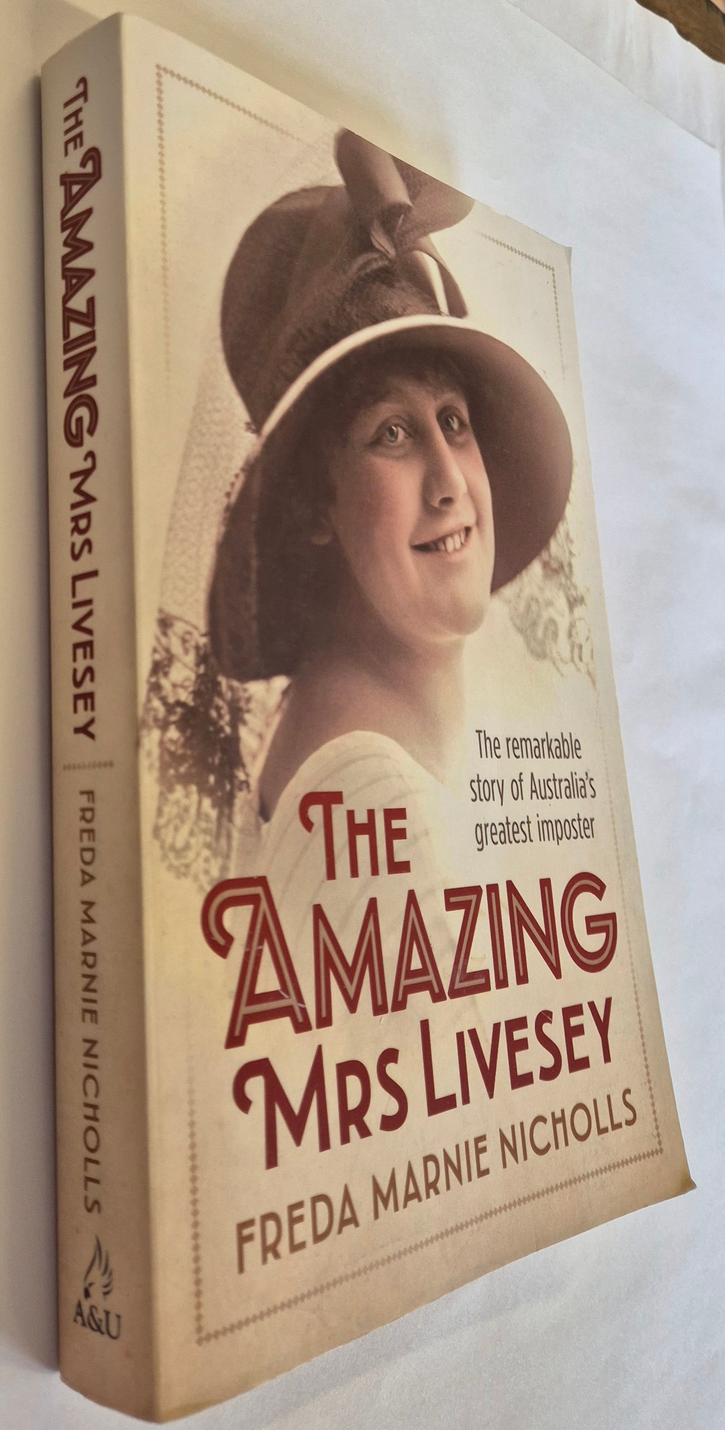 The Amazing Mrs Livesey by Freda Marnie Nicholls