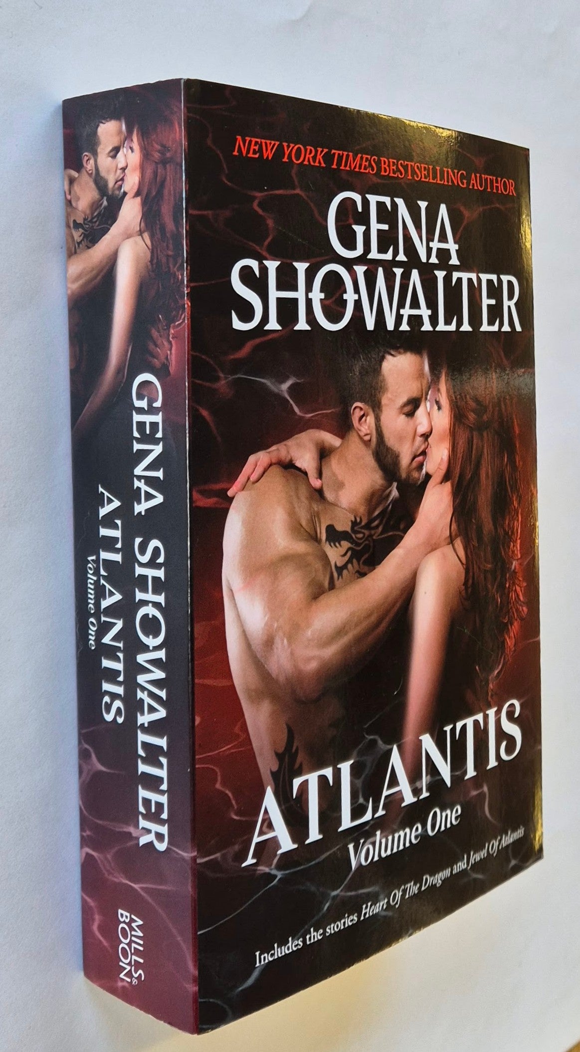 Atlantis (Vol. 1) Heart Of The Dragons (Atlantis #1) + Jewel of Atlantis (Atlantis #2) by Gena Showalter
