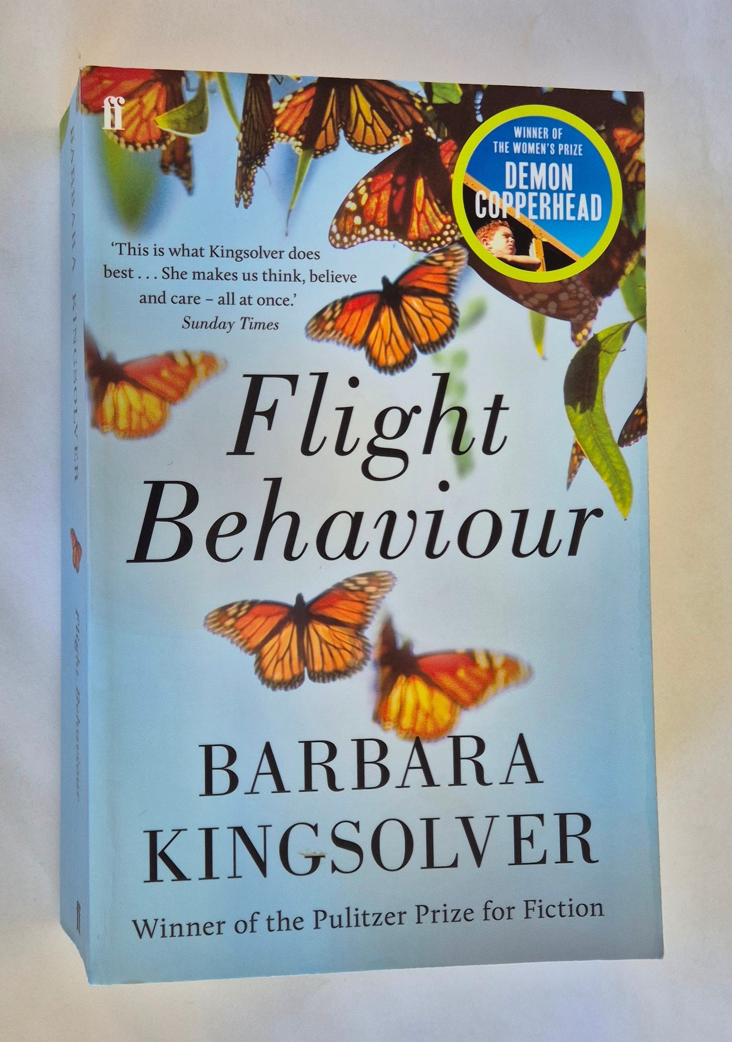Flight Behaviour by Barbara Kingsolver
