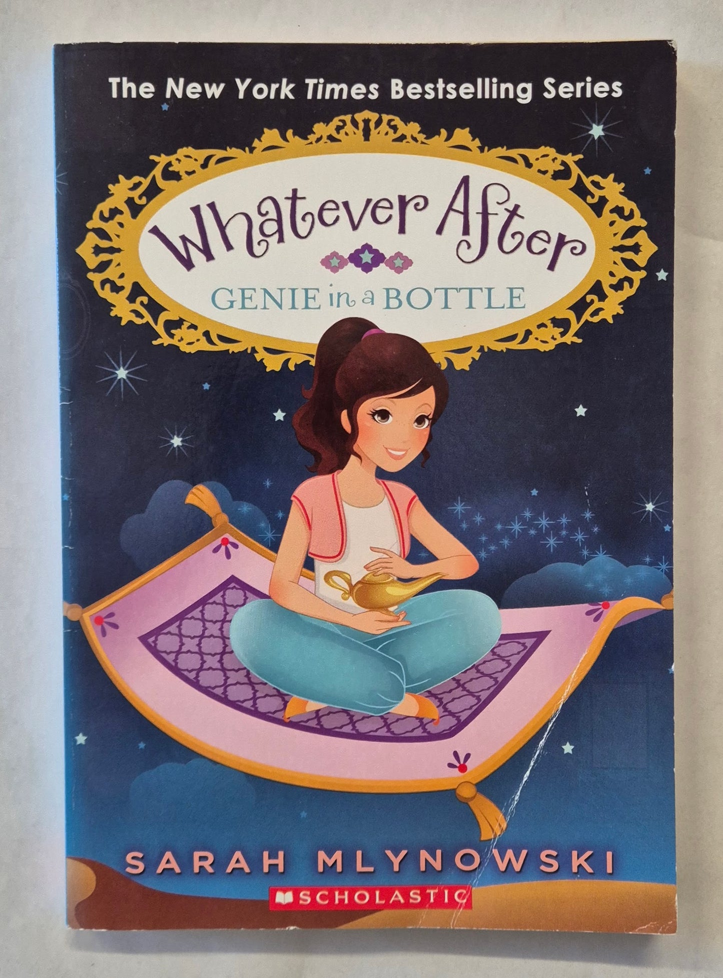 Genie in a Bottle (Whatever After #9) by Sarah Mlynowski