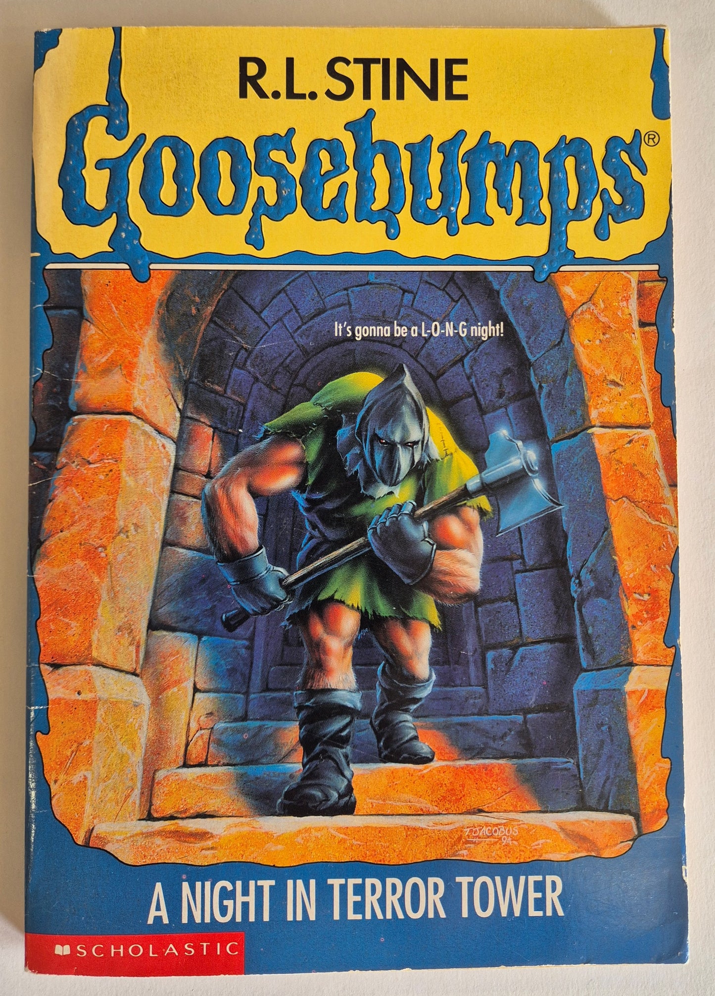 A Night in Terror Tower (Goosebumps #27) by R. L. Stine