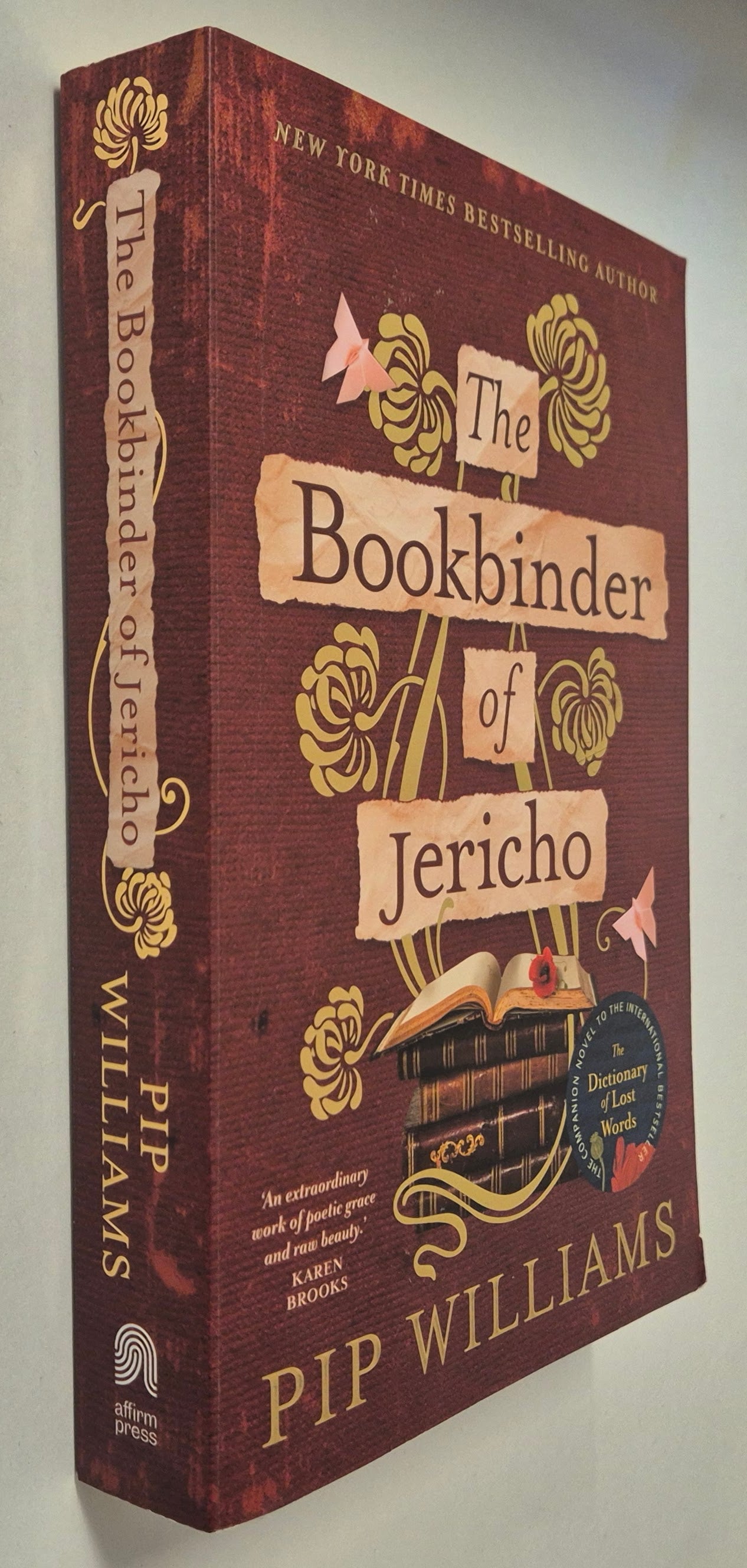 The Bookbinder of Jericho by Pip Williams