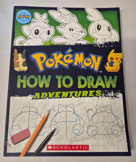 Pokemon How to Draw Adventures by Maria S. Barbo