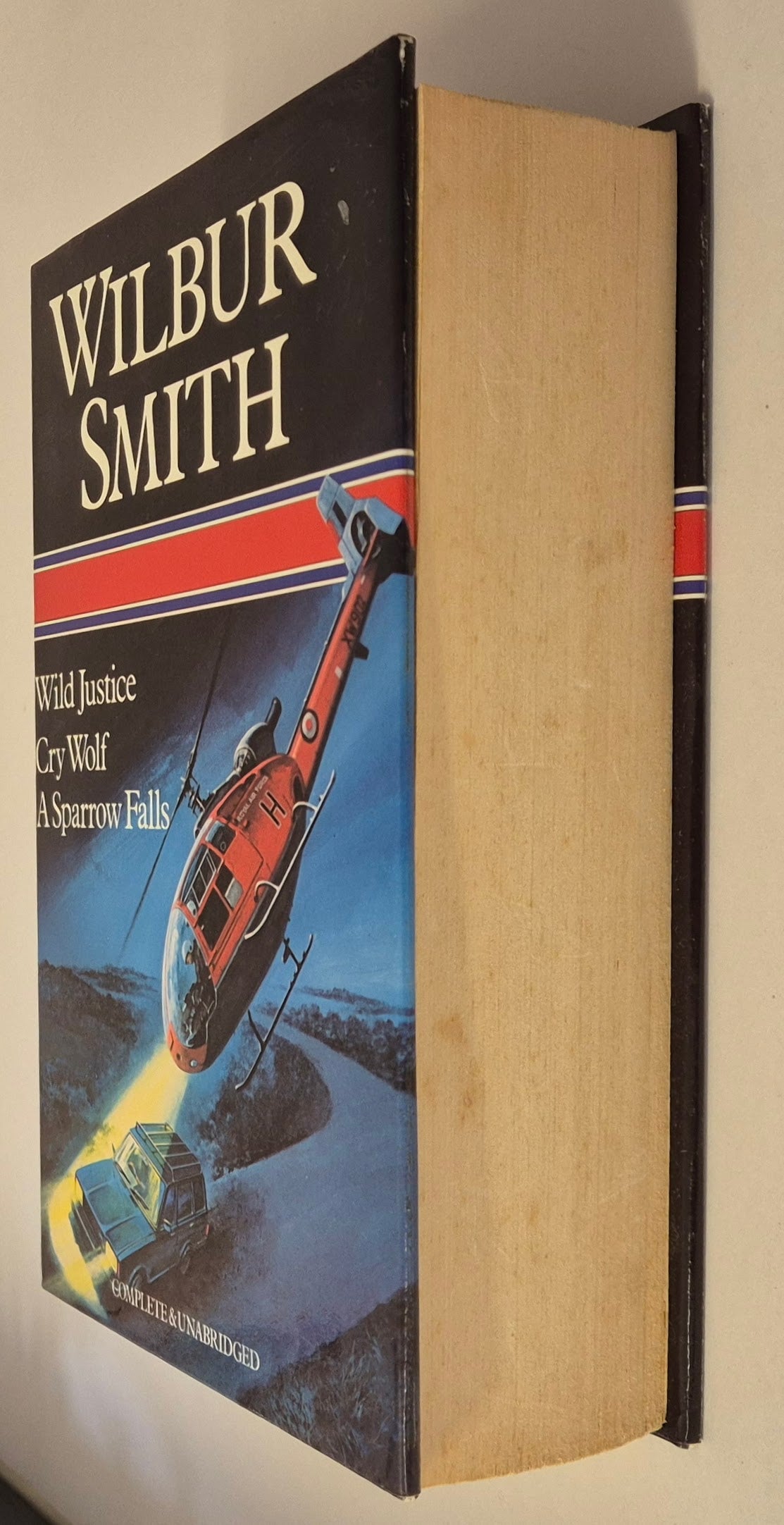 Omnibus: Wild Justice + Cry Wolf + A Sparrow Falls (Courtney publication order #3) by Wilbur Smith