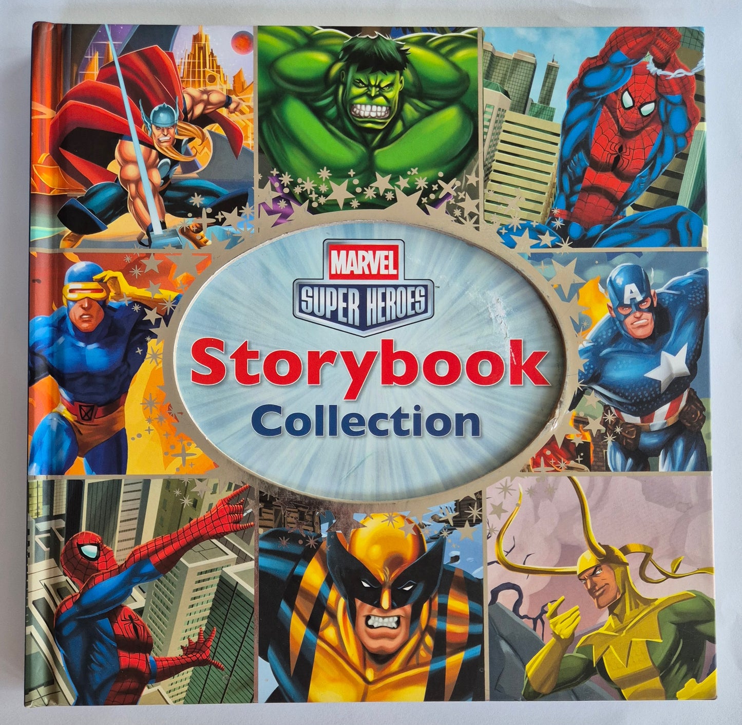 Marvel Super Heroes Storybook Collection: The Amazing Spider-Man + The Courageous Captain America + The Mighty Thor + Wolverine + The Uncanny X-Men