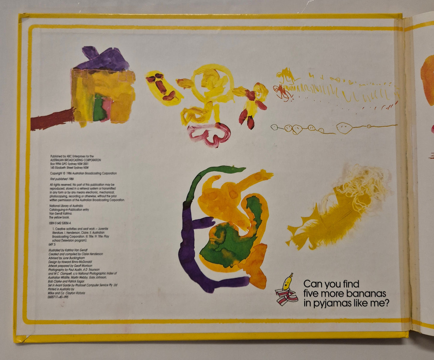 ABC Play School: The Yellow Book