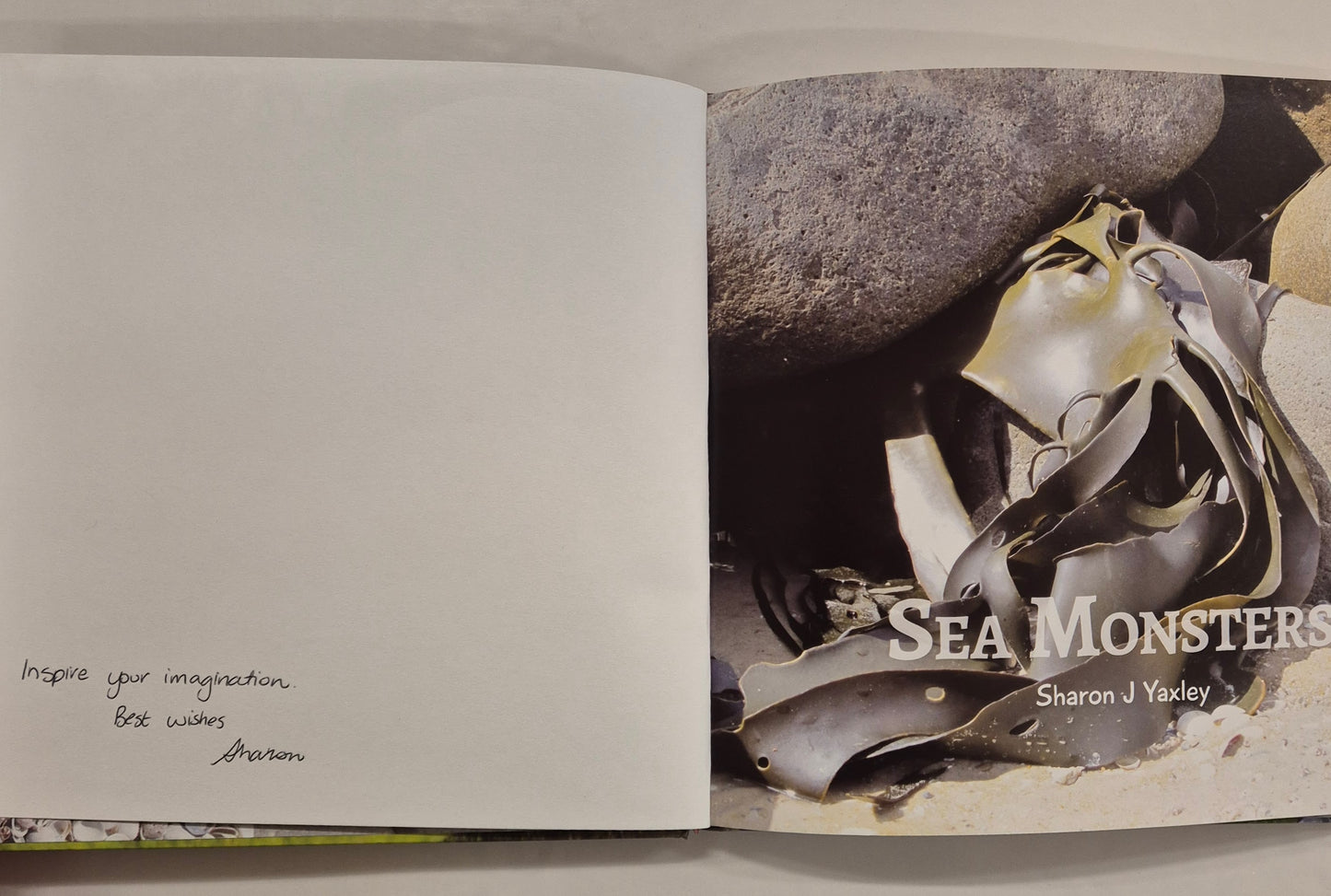Sea Monsters by Sharon J Yaxley (Signed by the Author)