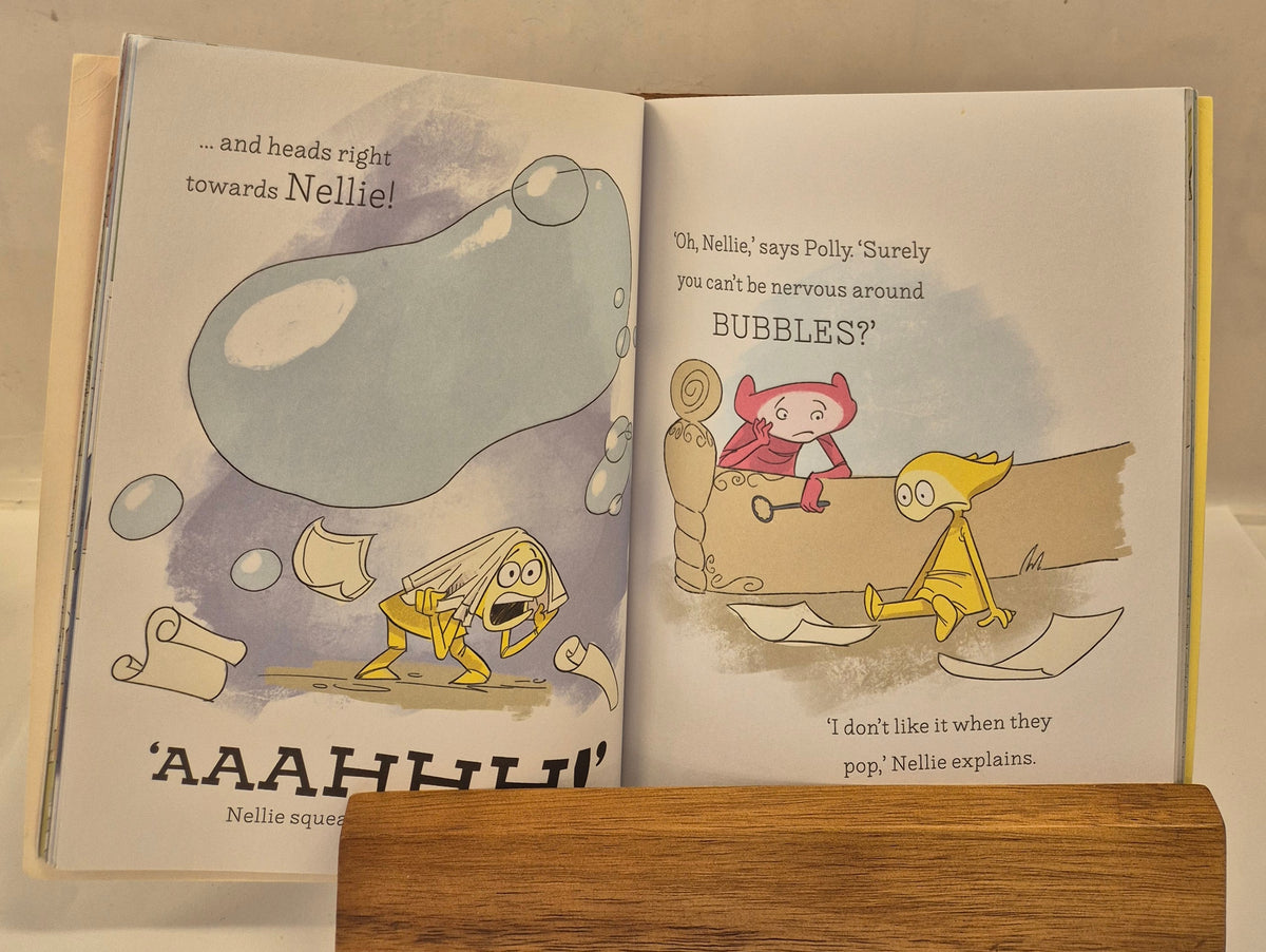 Sally Rippin Presents: Super Moopers Nervous Nellie by Fiona Harris