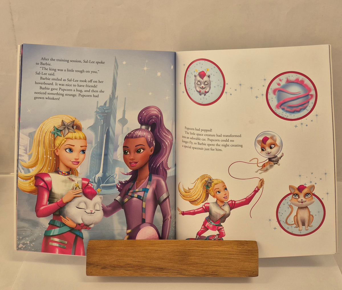 Barbie Star Light Adventure: The Movie Storybook by Victoria Saxon