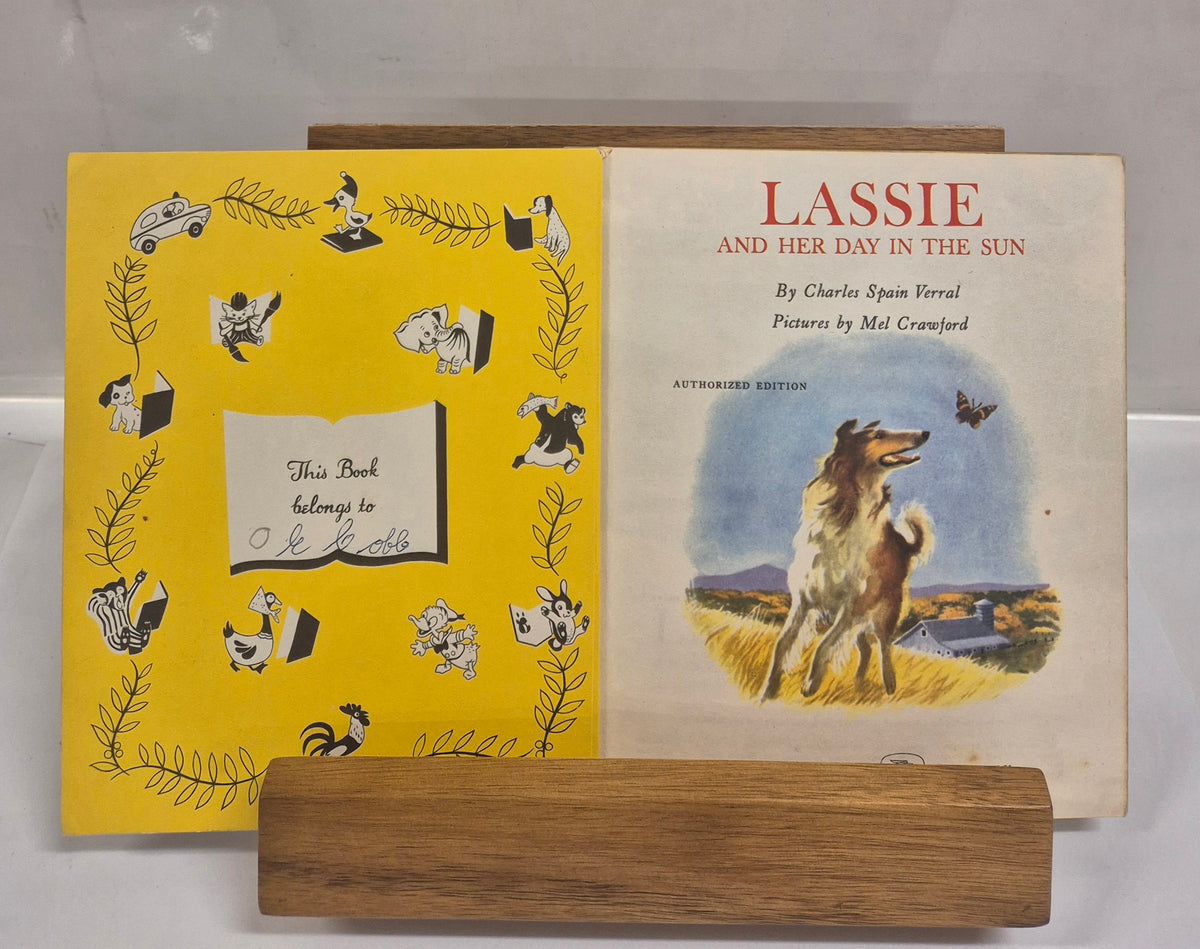 Lassie and Her Day In the Sun by Charles Spain Verral (A Little Golden Book)
