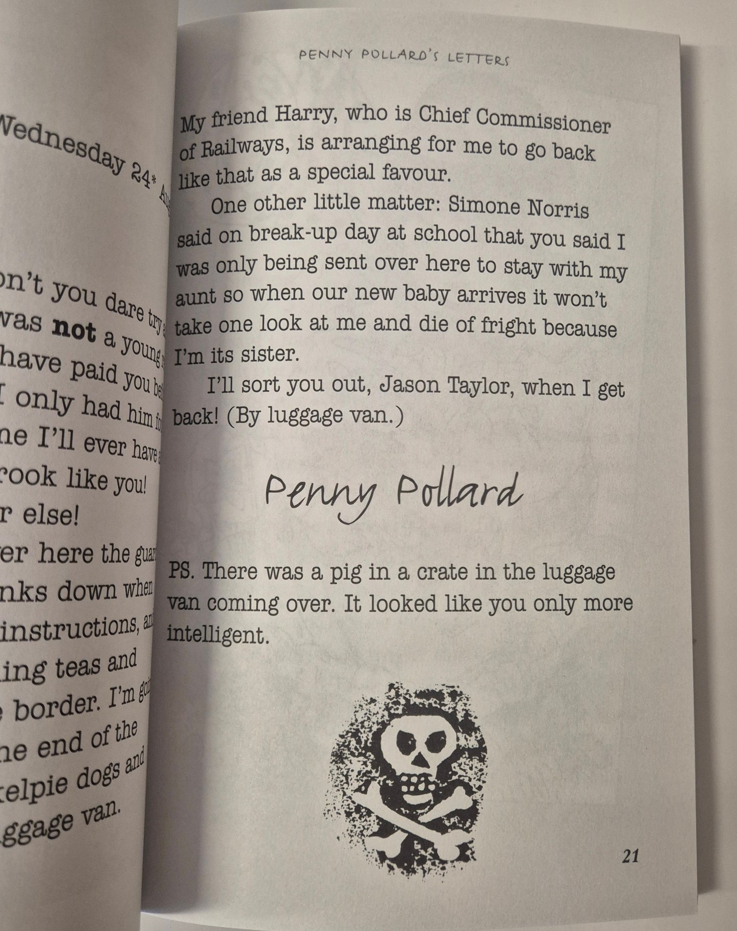 Penny Pollard's Letters (Penny Pollard #2) by Robin Klein