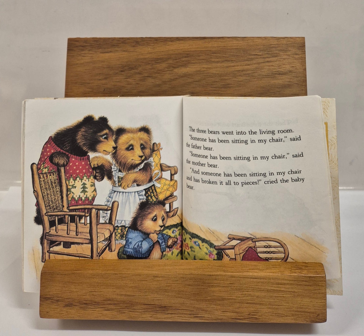 The Three Bears Retold by Carol North (a First Little Golden Book)