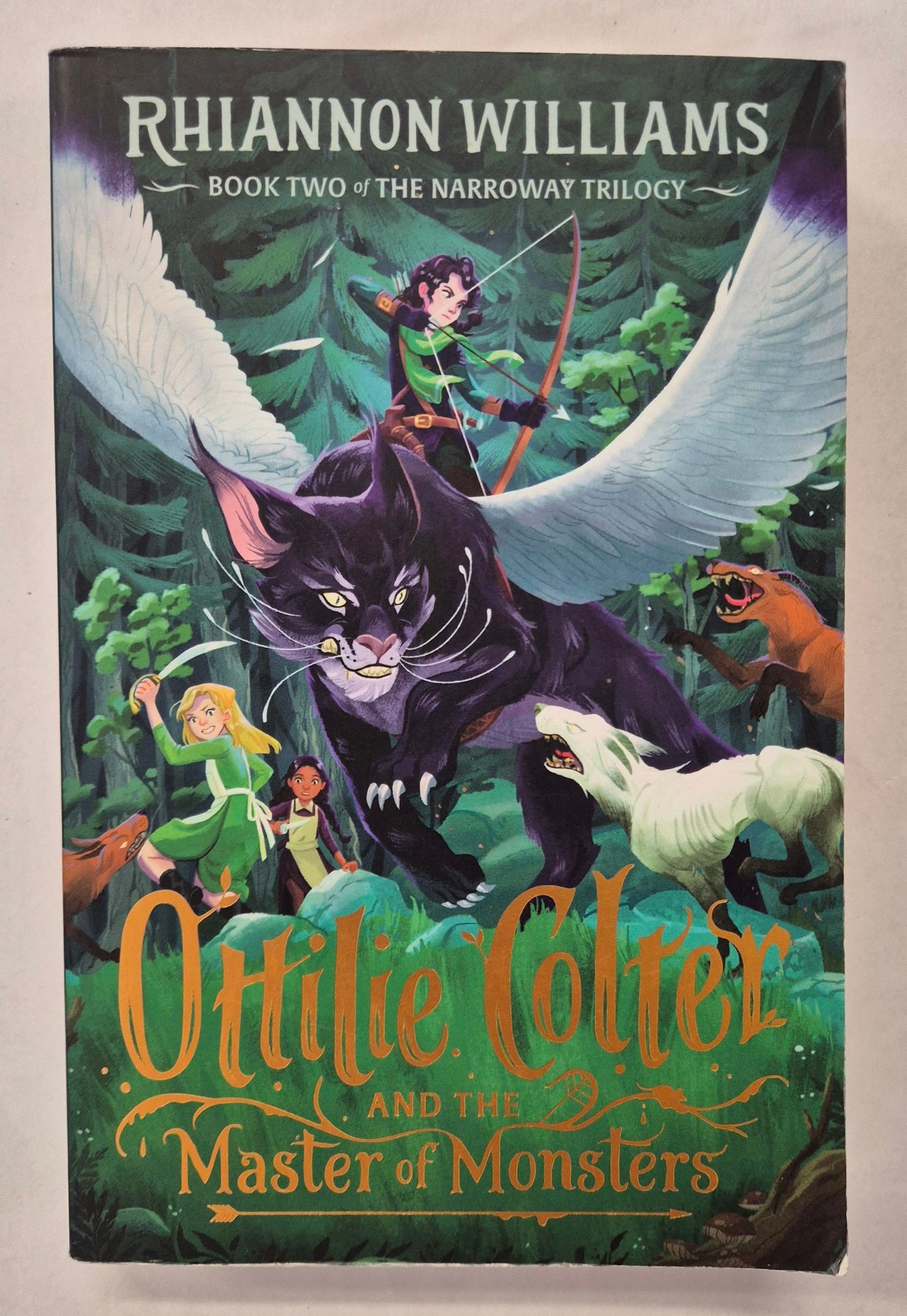 Ottilie Colter and the Master of Monsters (The Narroway Trilogy #2) by Rhiannon Williams