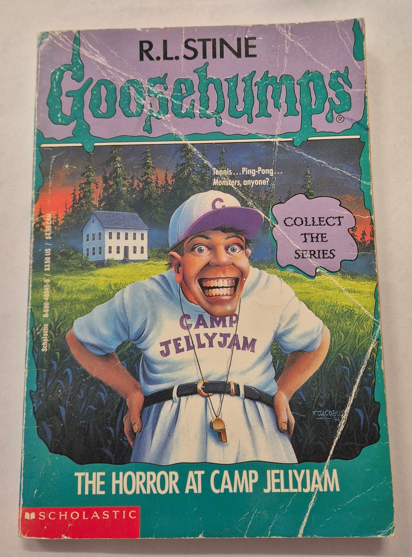 The Horror at Camp Jellyjam (Goosebumps #33) by R. L. Stine
