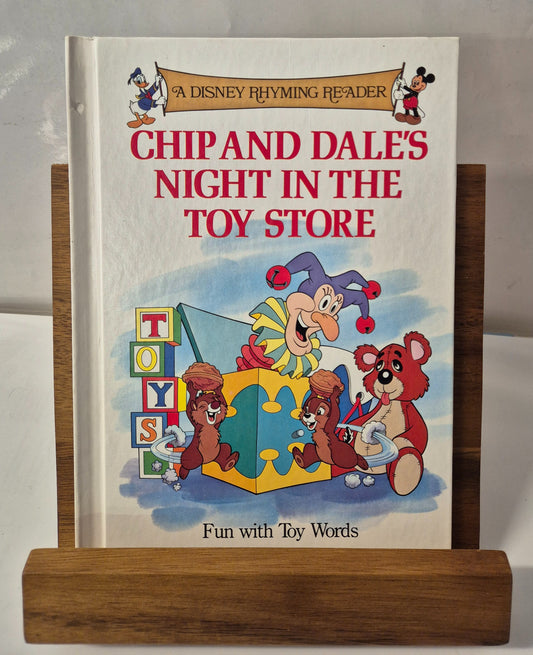 A Disney Rhyming Reader: Chip and Dale's Night in the Toy Store - Fun with Toy Words