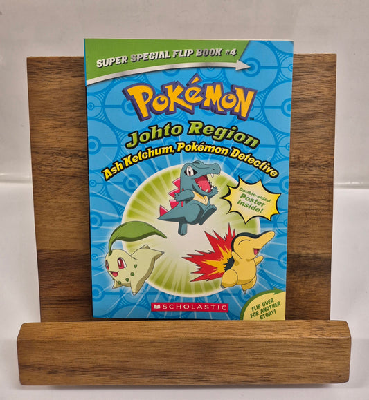 Ash Ketchum, Pokemon Detective (Johto Region) + I Choose You! (Kanto Region)  (Super Special Flip Book #4) by Tracey West