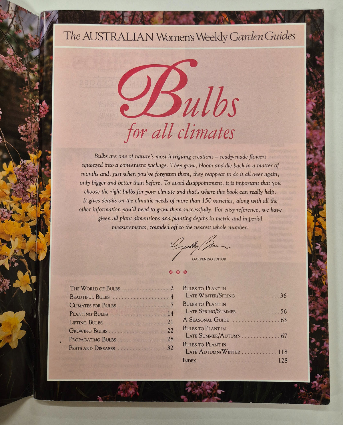 The Australian Women's Weekly Garden Guides: Bulbs for All Climates