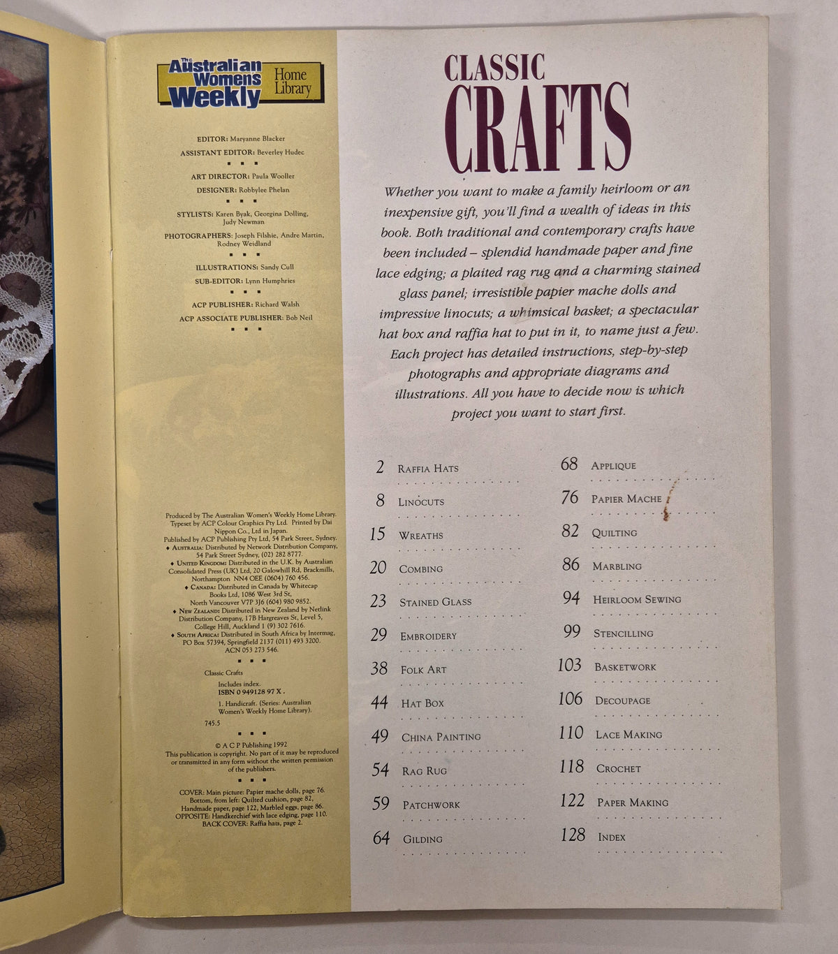 The Australian Women's Weekly: Classic Crafts
