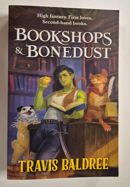 Bookshop's & Bonedust (Legends & Lattes #0) by Travis Baldree