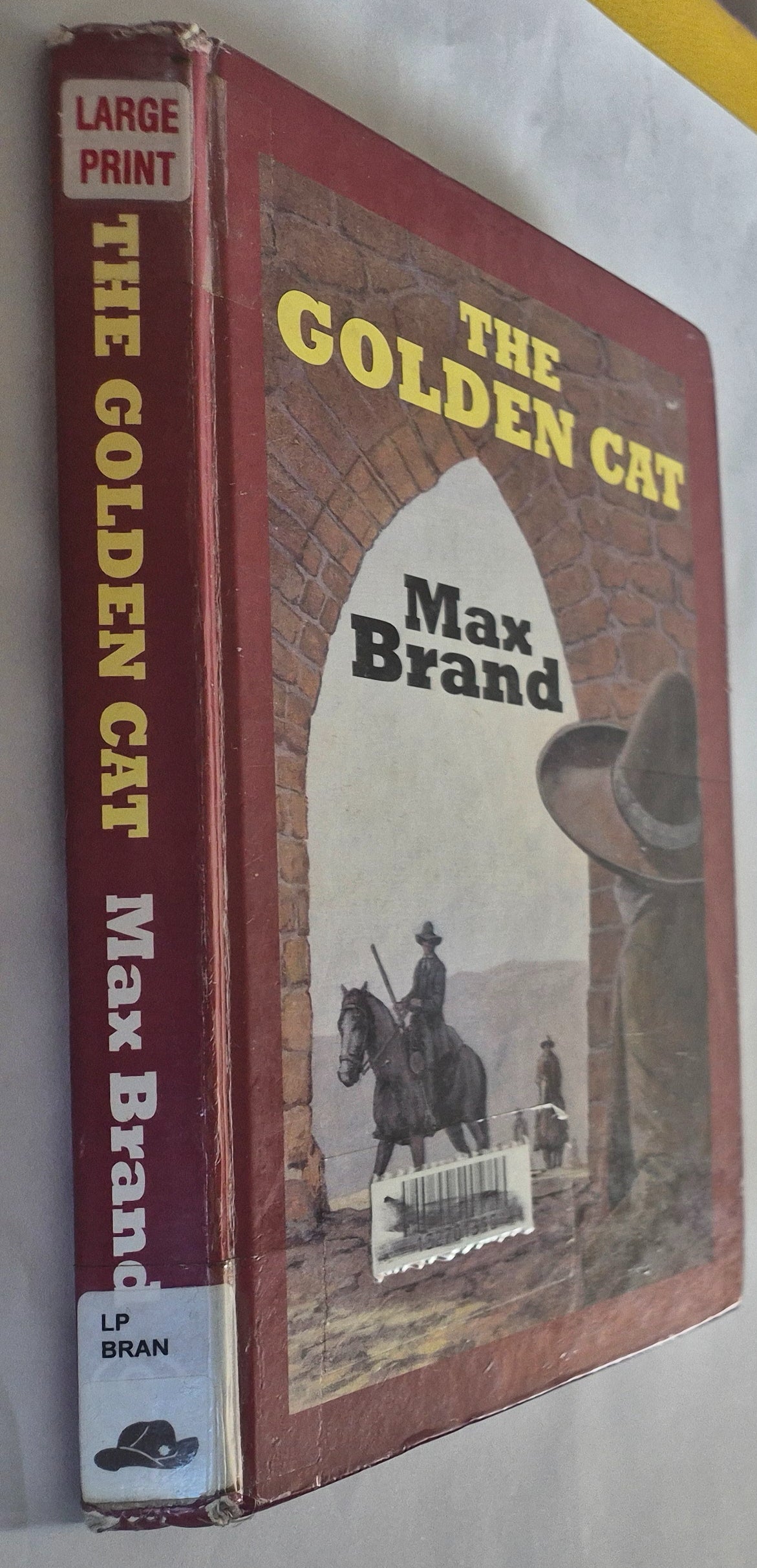 The Golden Cat by Max Brand (Large Print)