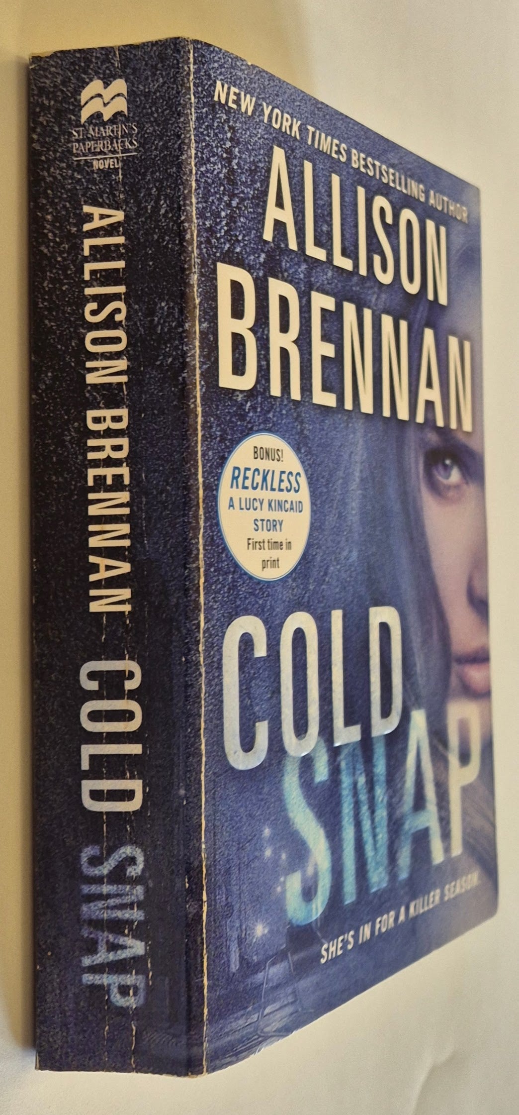 Cold Snap (Lucy Kincaid #7) by Allison Brennan
