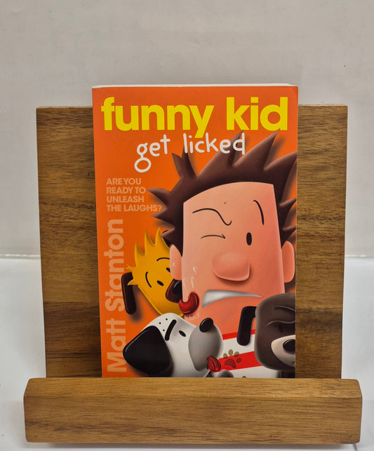 Funny Kid Get Licked (Funny Kid #4) by Matt Stanton