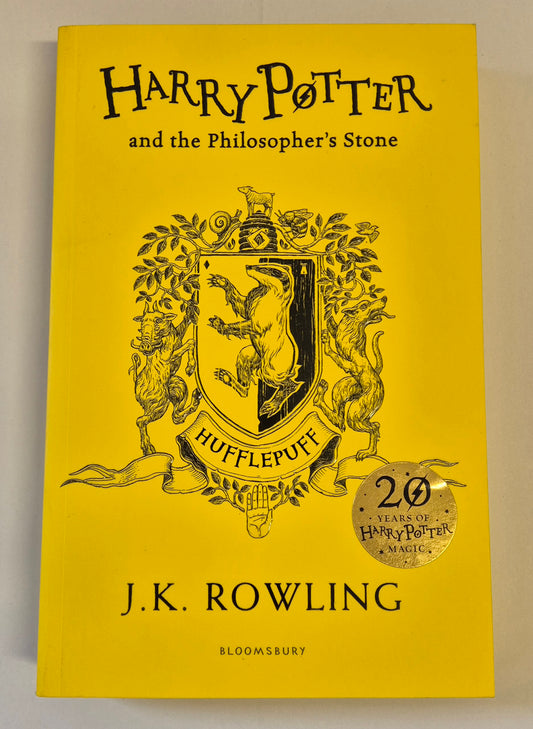Harry Potter and The Philosopher's Stone (Harry Potter #1) (Hufflepuff Edition) by J. K. Rowling