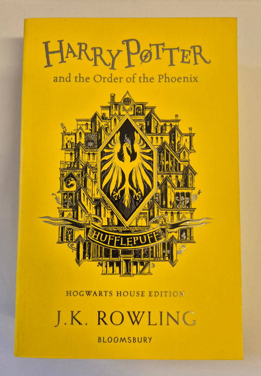 Harry Potter and the Order of the Phoenix (Harry Potter #5) (Hufflepuff Edition) by J. K. Rowling