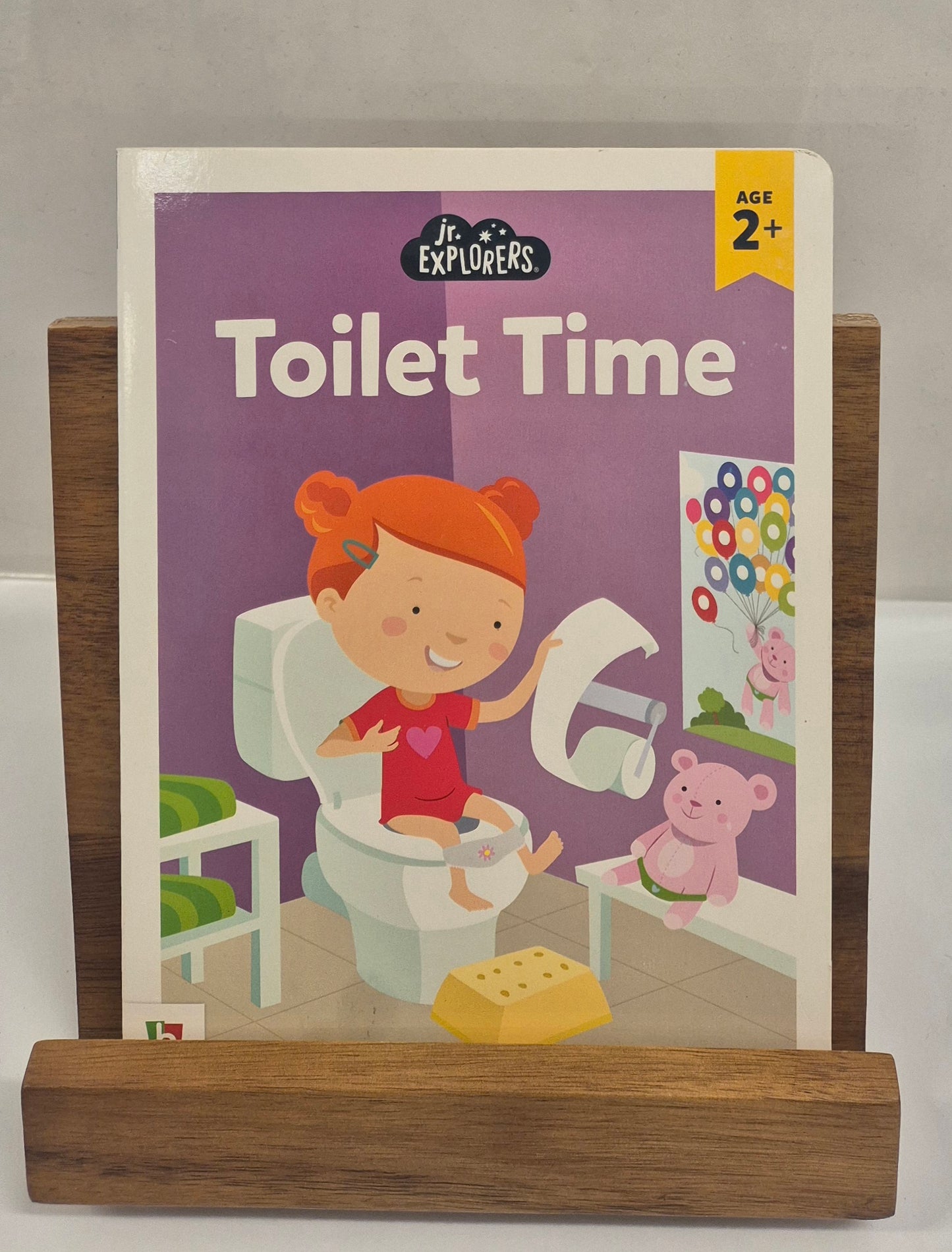 Hinkler Books - Jr. Explorers: Toilet Time (Board Book)