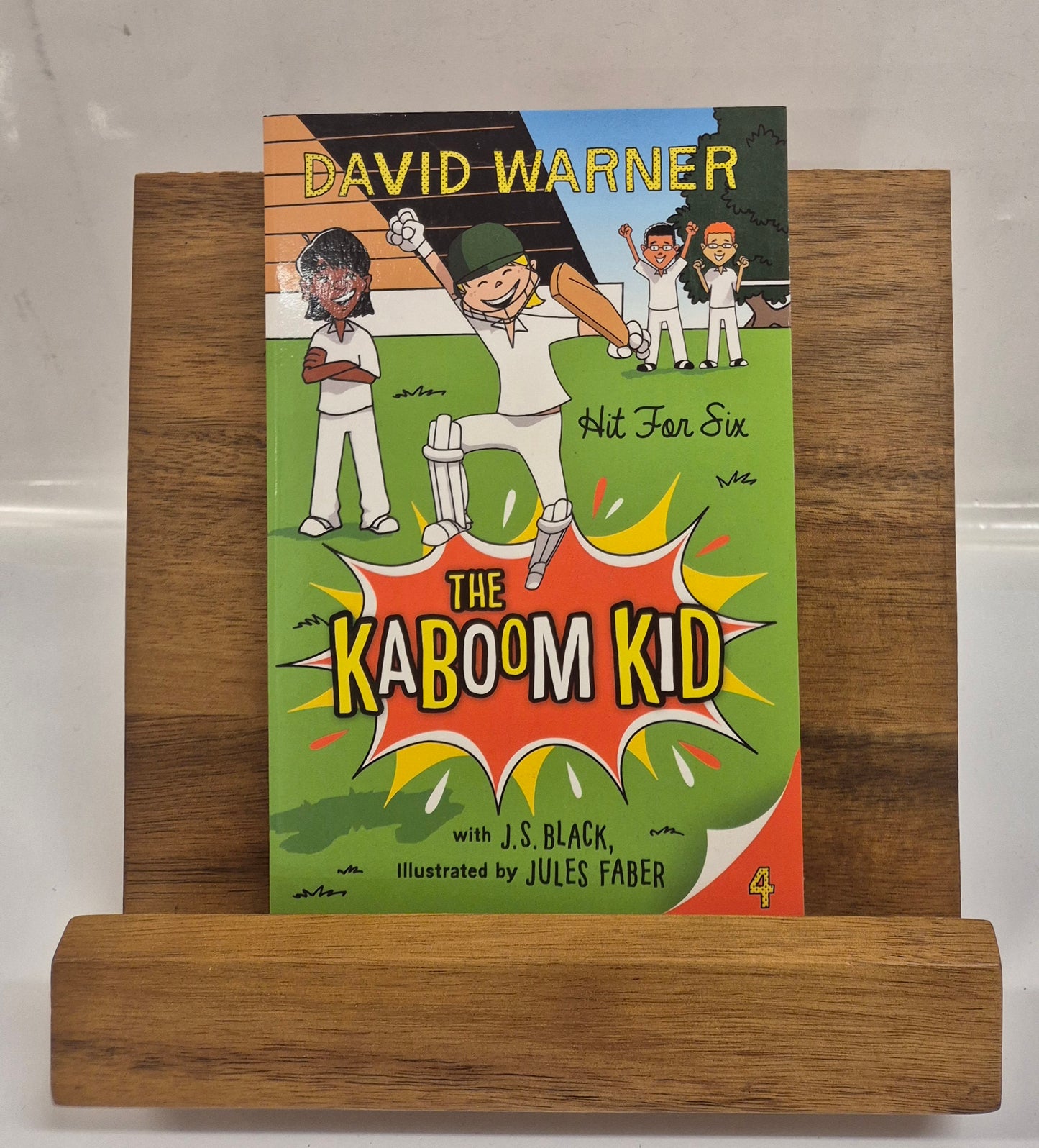 Hit For Six (Kaboom Kid #4) by David Warner