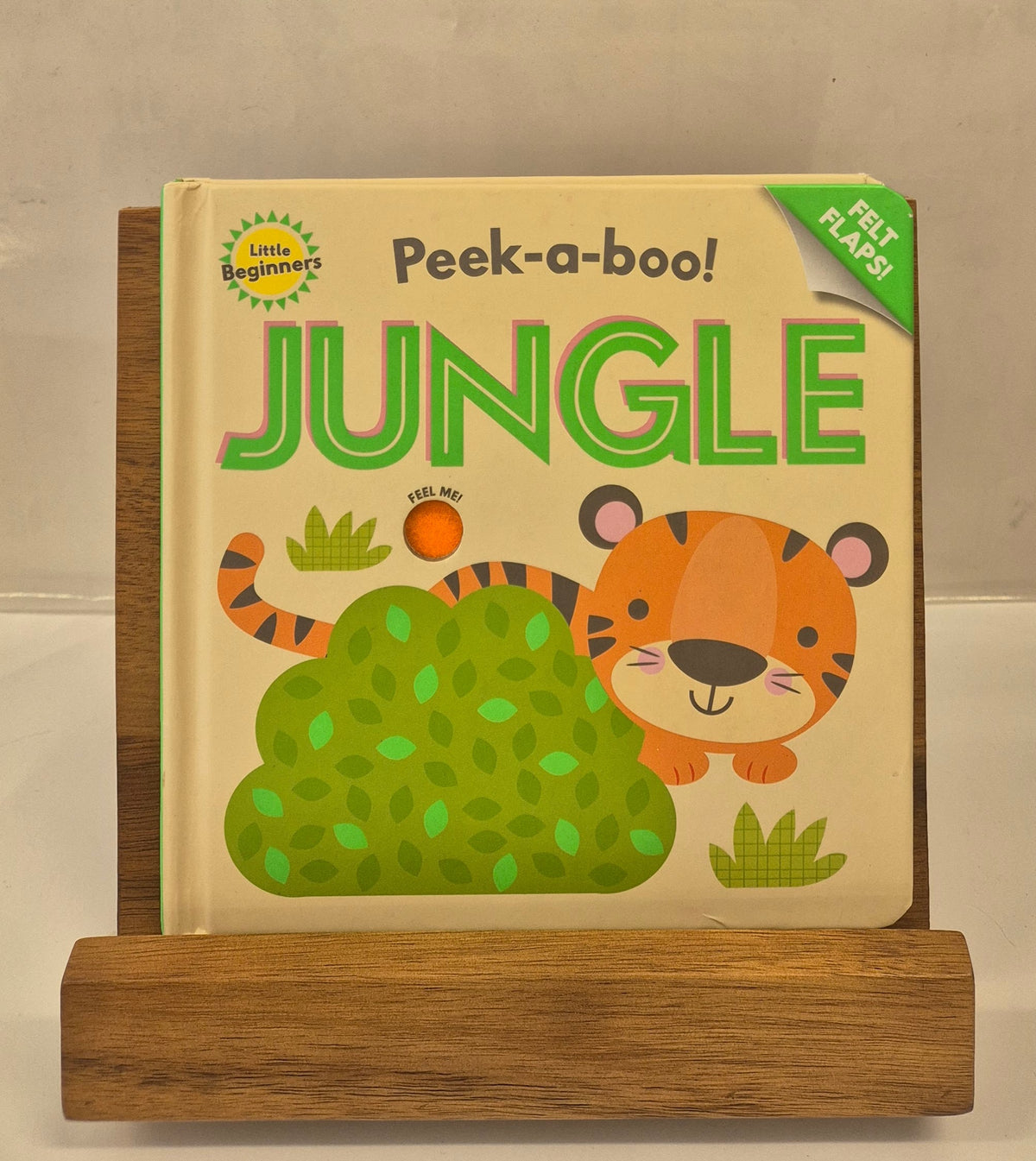 Little Beginners - Peek-a-Boo Felt Flaps: Jungle (Board Book)