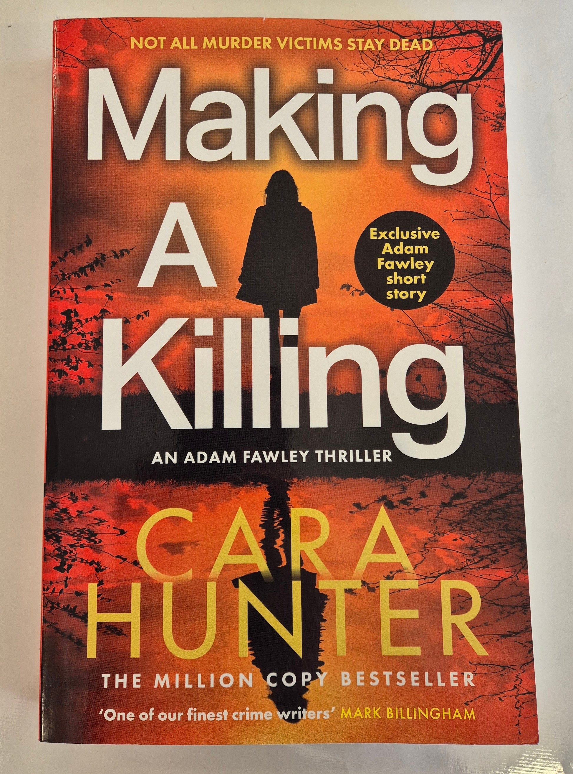Making a Killing Cara Hunter Paperback Crime Novel