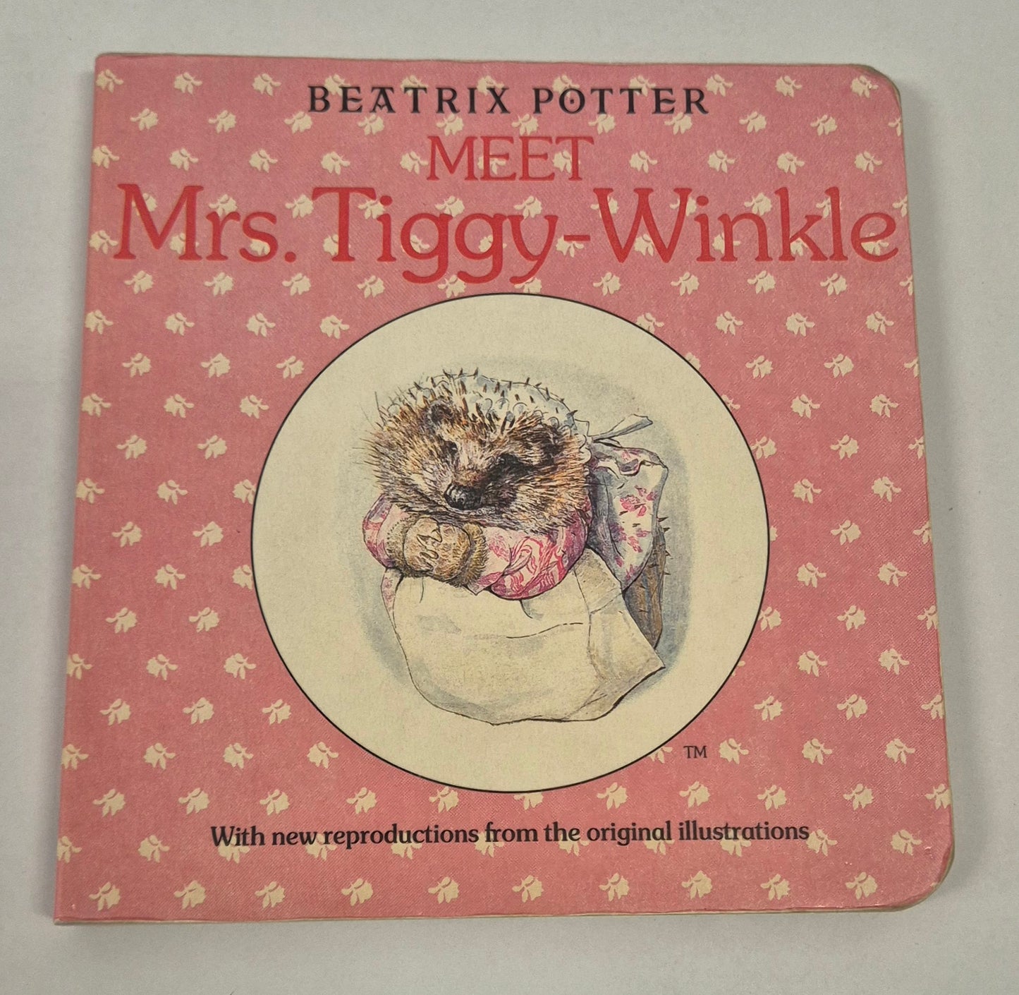 Meet Mrs. Tiggy-Winkle by Beatrix Potter (Board Book)