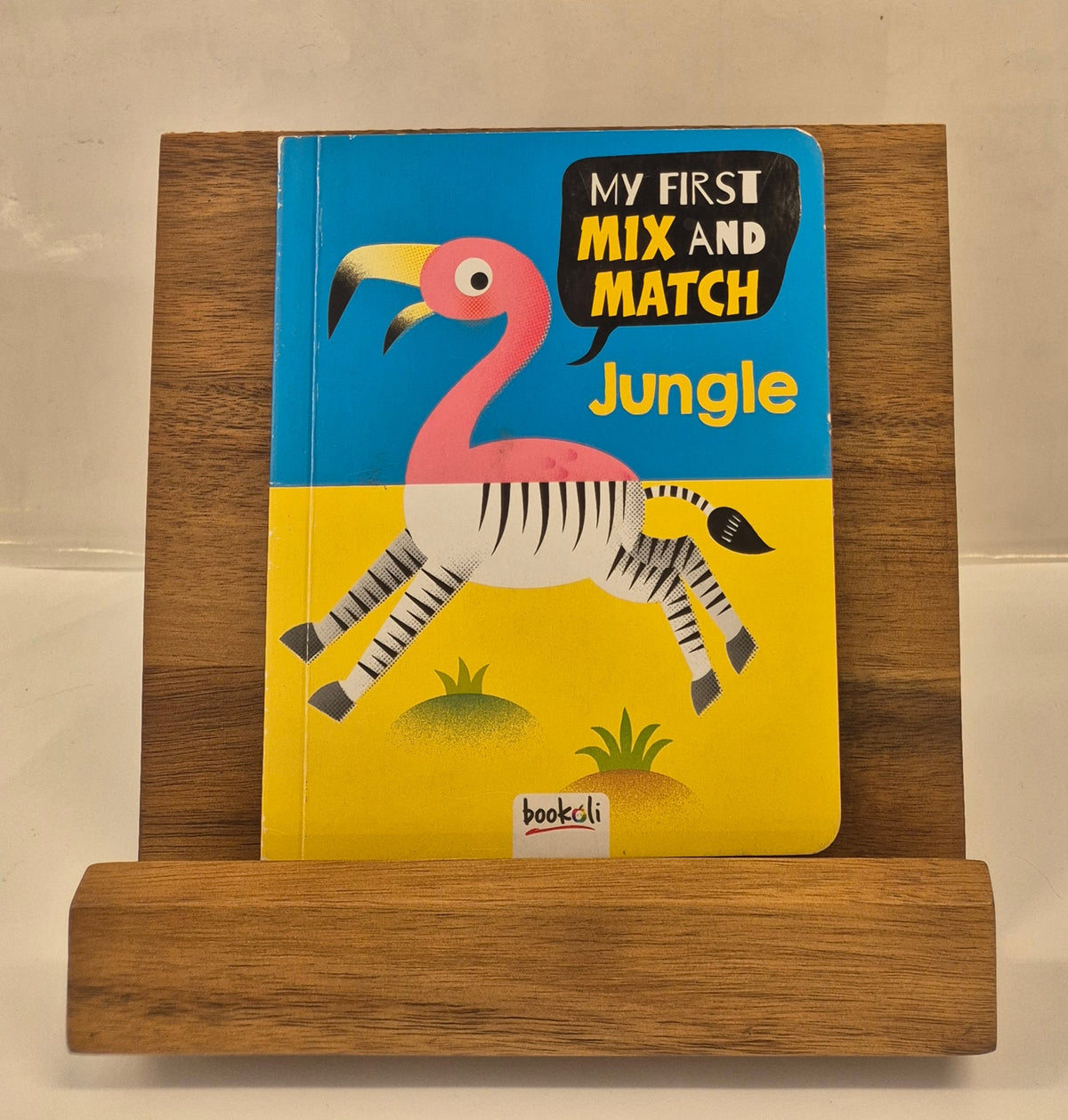 My First Mix and Match: Jungle by Laura Jackson (Board Book)