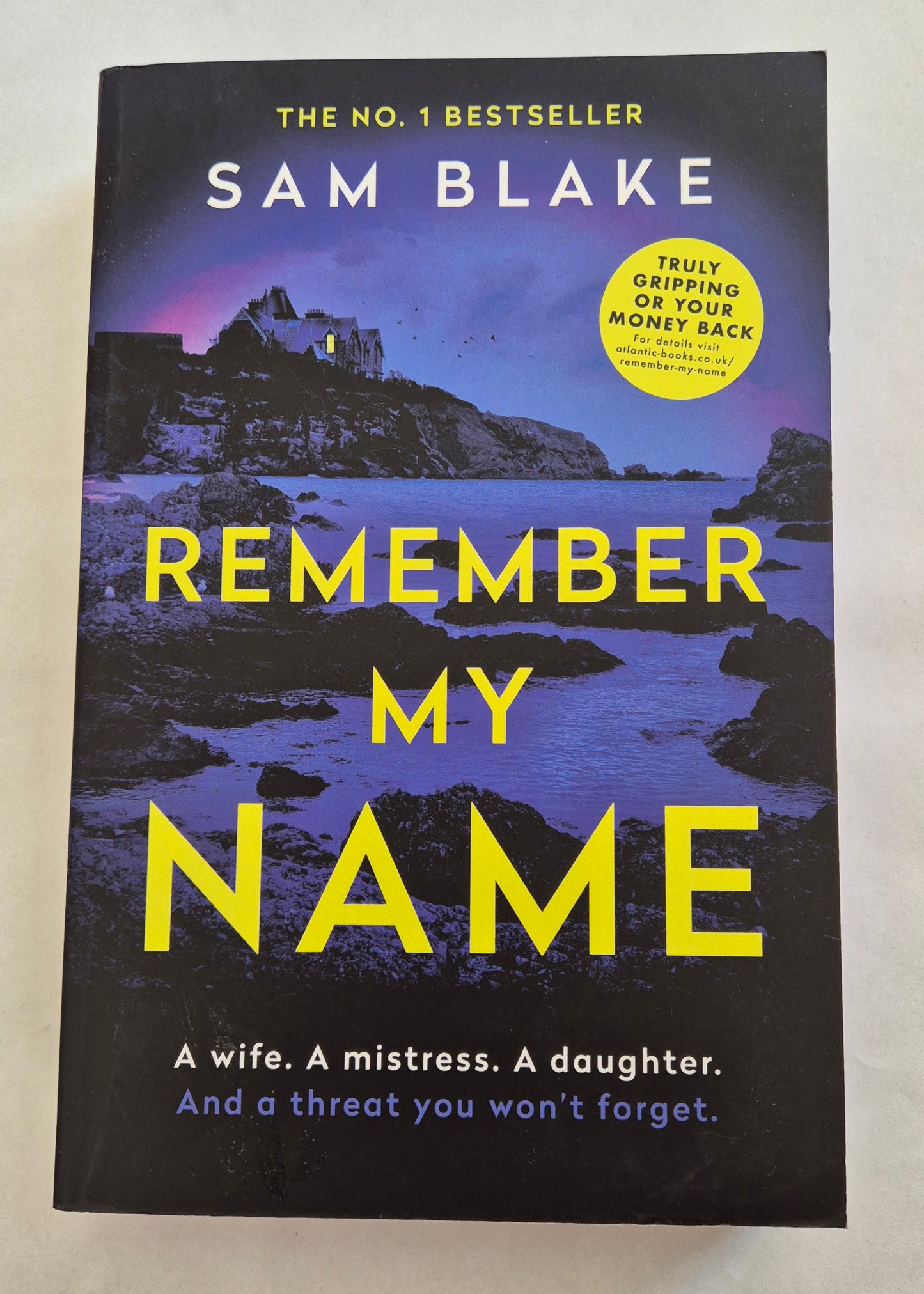 Remember My Name by Sam Blake (Signed by the Author)