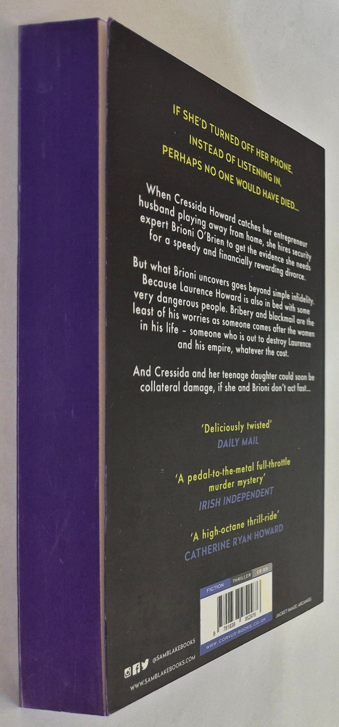 Remember My Name by Sam Blake (Signed by the Author)