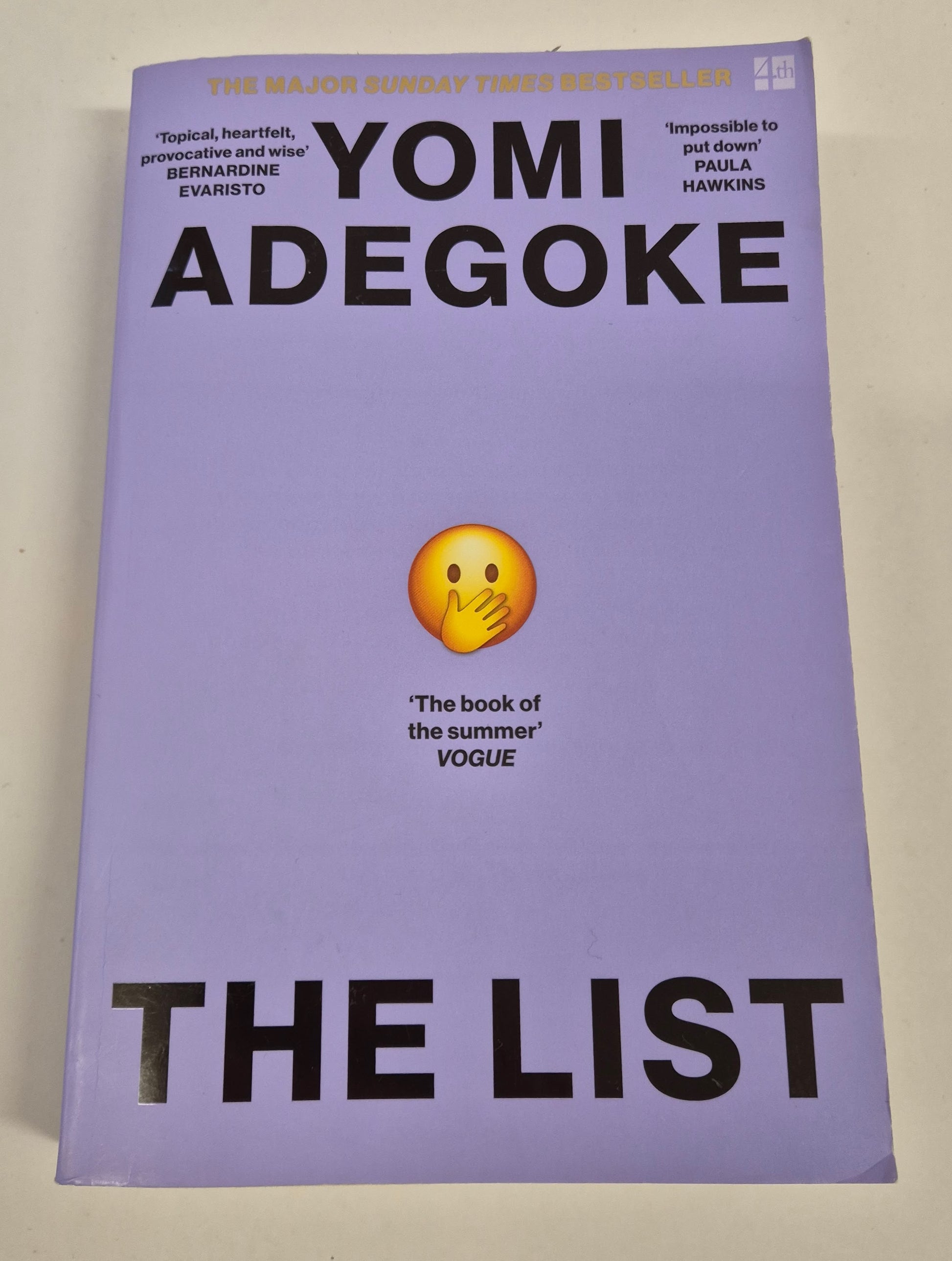 The List by Yomi Adegoke - Contemporary Fiction