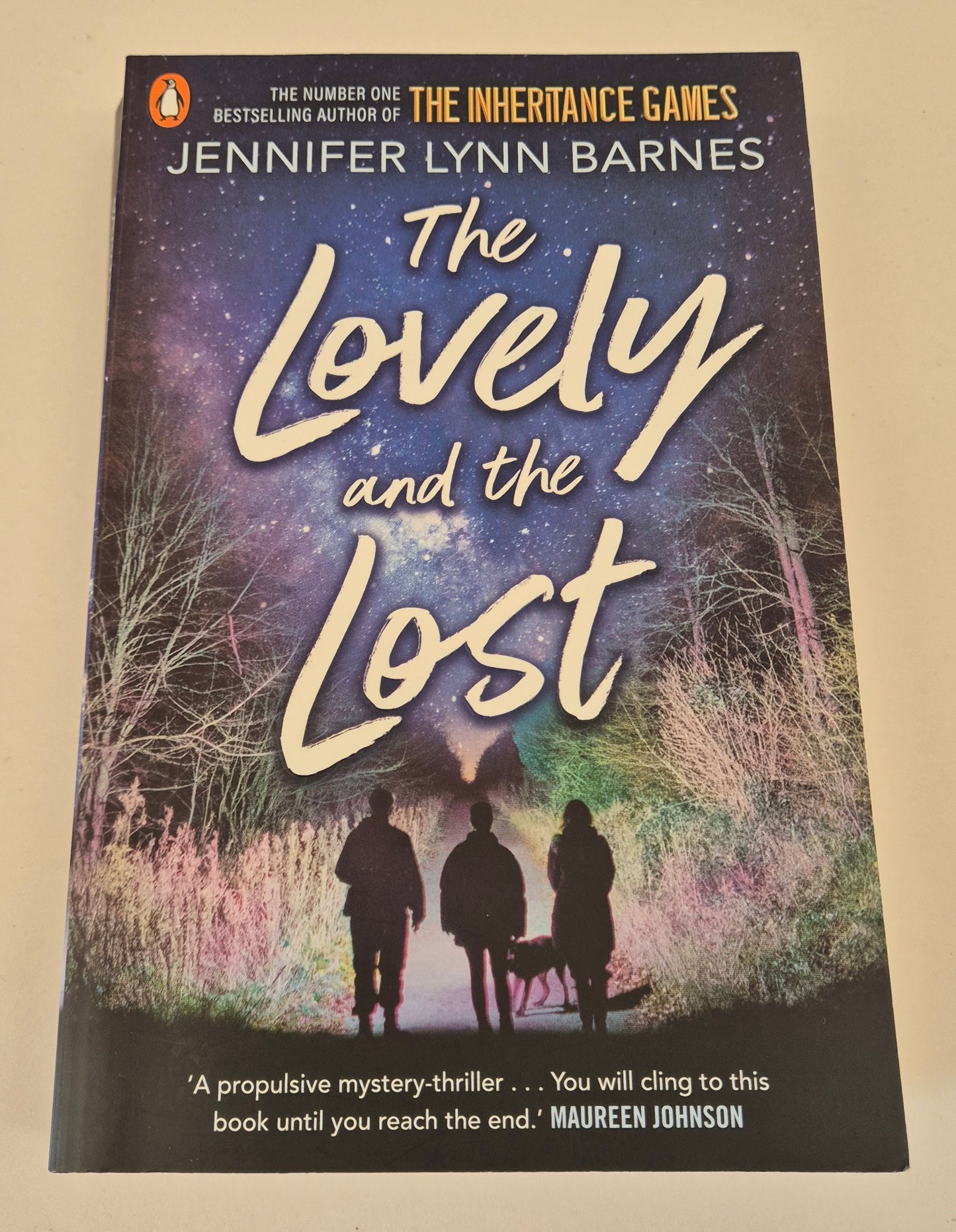 The Lovely and the Lost by Jennifer Lynn Barnes Paperback Novel Mystery Young Adult 
