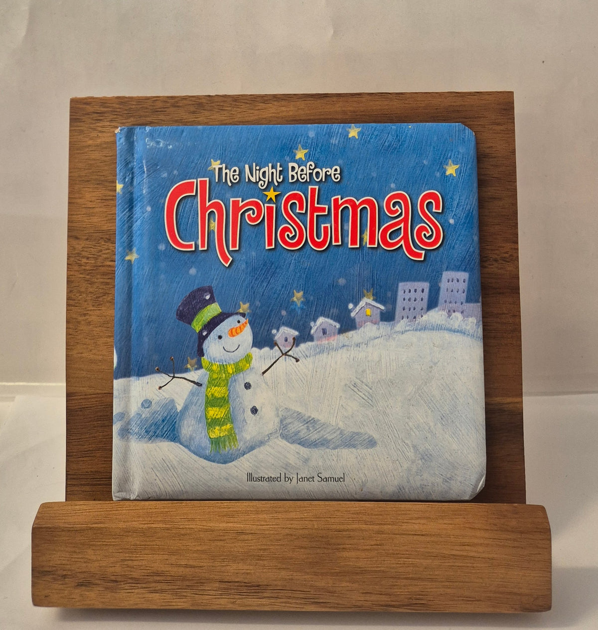 The Night Before Christmas by Janet Samuel (Board Book)