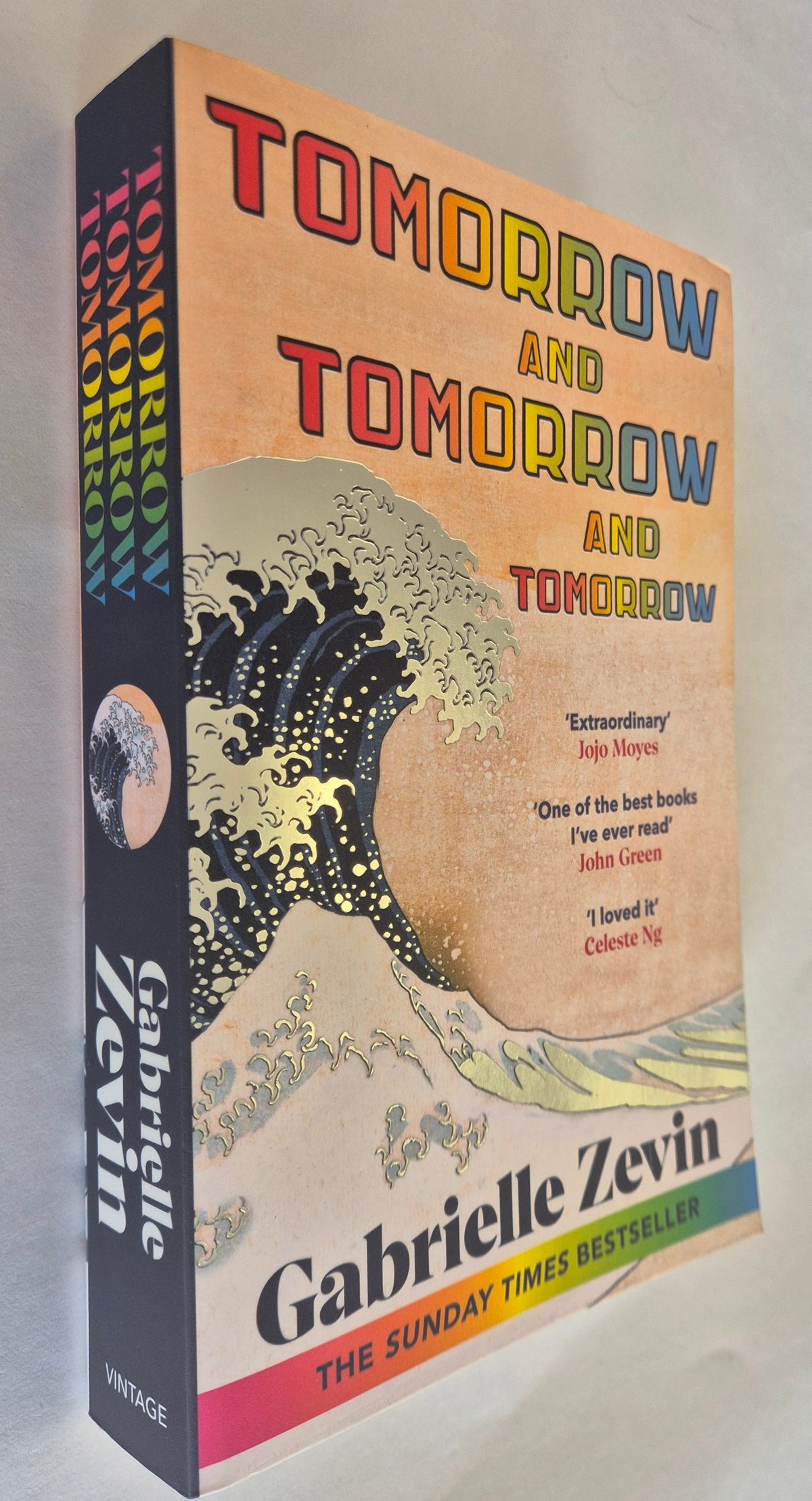 Tomorrow and Tomorrow and Tomorrow by Gabrielle Zevin Paperback Novel Contemporary Secondhand