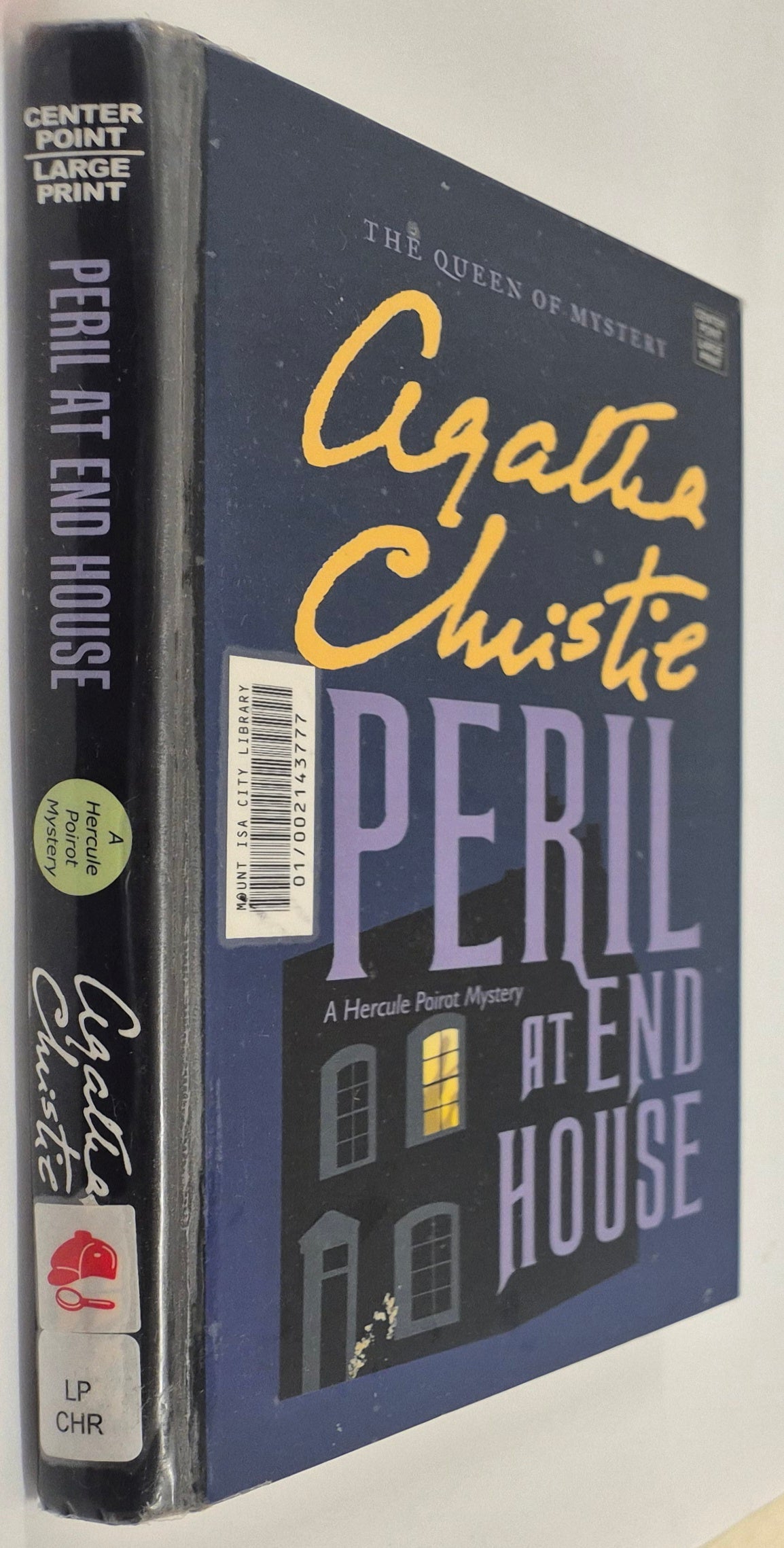 Peril at End House (Hercule Poirot #8) by Agatha Christie (Large Print)